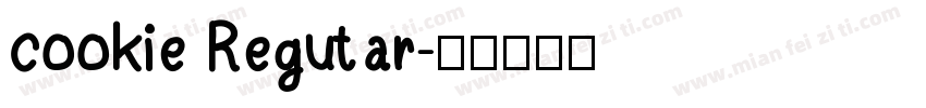 cookie Regutar字体转换